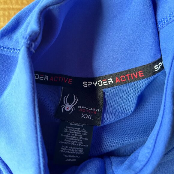 Spyder Women's Yoga Jacket Blue Size 2XL - Picture 9 of 9